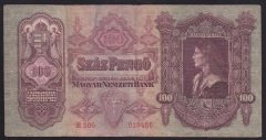 MACARİSTAN 100 PENGO 1930 ÇOK TEMİZ