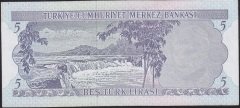 6.EMİSYON 2.TERTİP 5 LİRA K80 141511 ÇİLALTI