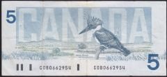 Kanada 5 Dolar 1986 Çok Temiz