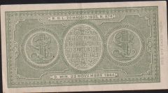 İtalya 1 Lira 1944 Çok Temiz+