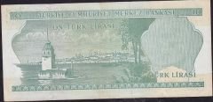 6.Emisyon 2.Tertip 10 Lira K80 335365 Çok Temiz+