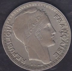 Fransa 10 Frank 1947
