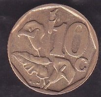 Güney Afrika 10 Cent 1996
