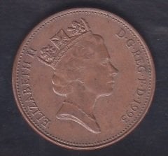 İNGİLTERE 2 PENCE 1993