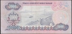 6.EMİSYON 2.TERTİP 1000 LİRA C83 822966 ÇOK TEMİZ + eski kağıt para değerleri
