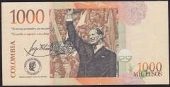 Kolombiya 1000 Pesos 2015 Çilaltı
