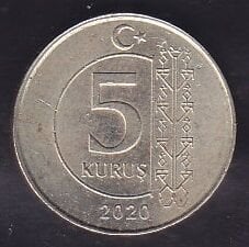 2020 Yılı 5 Kuruş