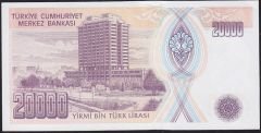 7.Emisyon 2.Tertip 20000 Lira G22 124629 Çil