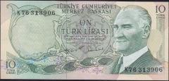6.Emisyon 2.Tertip 10 Lira K76 313906 Çilaltı Çil