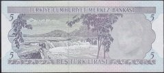 6.Emisyon 2.Tertip 5 Lira J23 131243 Çilaltı