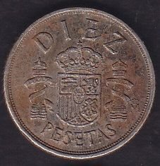 İspanya 10 Pesetas 1983