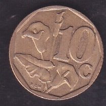 Güney Afrika 10 Cent 1997
