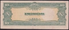 JAPONYA ( FİLİPİNLER ) 10 PESOS 1943 ÇÇT