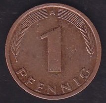 Almanya 1 Pfennig 1994 A