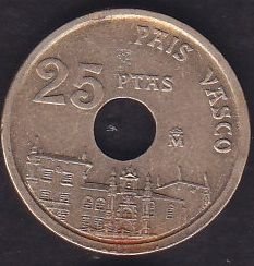 İspanya 25 Pesetas 1993
