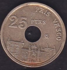 İspanya 25 Pesetas 1993