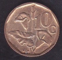 Güney Afrika 10 Cent 1995