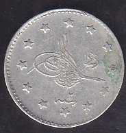 1327 / 1 REŞAT 1 KURUŞ GÜMÜŞ