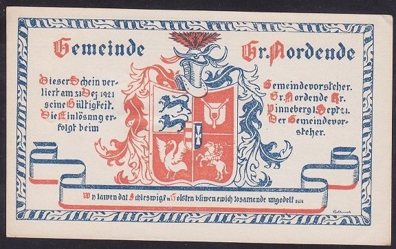 ALMANYA 50 PFENNİNG NOTGELD 1921 ÇİL