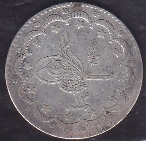 1293 / 13 Abdulhamid 5 Kuruş Gümüş