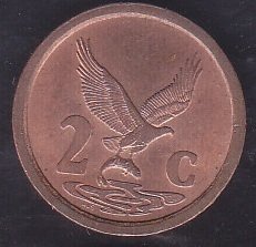 Güney Afrika 2 Cent 1995