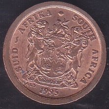Güney Afrika 2 Cent 1995