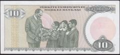 7.Emisyon 1.Tertip 10 Lira C11 270203 Çilaltı Çil
