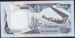 Kolombiya 1000 Pesos 1992 Çilaltı Çil