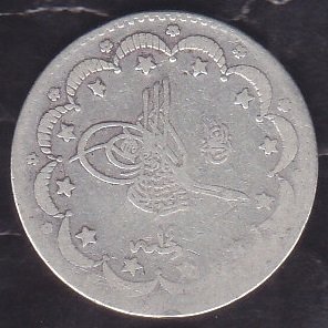 1293 / 14 Abdulhamid 5 Kuruş Gümüş