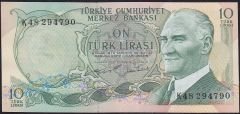 6.Emisyon 2.Tertip 10 Lira K48 294790 Çil