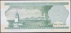 6.Emisyon 2.Tertip 10 Lira G52 323293 Çil
