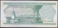 6.EMİSYON 2.TERTİP 10 LİRA G58 391865 ÇİLALTI ÇİL
