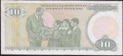 7.Emisyon 1.Tertip 10 Lira C10 351003 Çilaltı