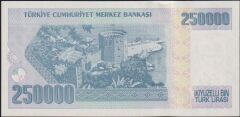 7.Emisyon 3.Tertip 250000 Lira I44 268803 Çilaltı Çil
