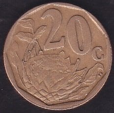Güney Afrika 20 Cent 2006
