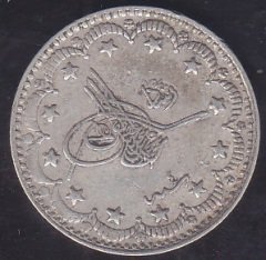 1327 / 4 REŞAT 5 KURUŞ GÜMÜŞ