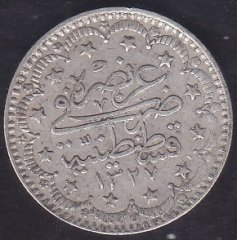 1327 / 4 REŞAT 5 KURUŞ GÜMÜŞ