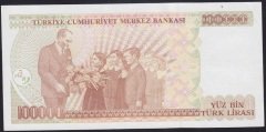 7.EMİSYON 3.TERTİP 100000 LİRA F23 918069 ÇÇT +