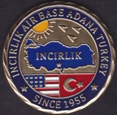 İncirlik Adana Madalya 43 mm
