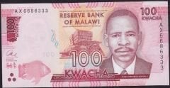 Malawi 100 Kwacha 2016 ÇİL Pick 65 - 333