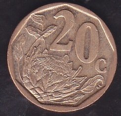 Güney Afrika 20 Cent 2009