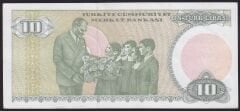 7.Emisyon 1.Tertip 10 Lira B31 153309 Çok Çok Temiz+