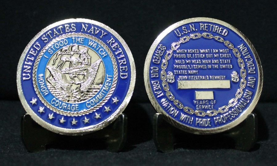 ABD Donanması Emekli - Madalya 43 mm