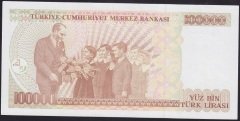 7.EMİSYON 3.TERTİP 100000 LİRA F31 678858 ÇİLALTI