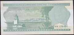 6.Emisyon 2.Tertip 10 Lira K26 412367 Çok Çok Temiz+