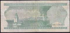 6.Emisyon 1.Tertip 10 Lira F26 386583 Çok Temiz