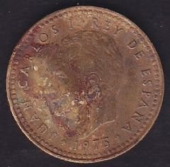 İspanya 1 Peseta 1975