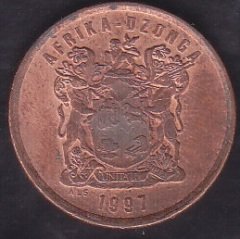 Güney Afrika 5 Cent 1997