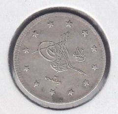 1327 / 6 REŞAT 2 KURUŞ GÜMÜŞ