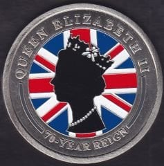 Kraliçe Elizabet Madalya 52 mm